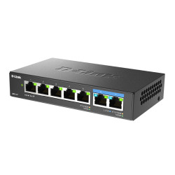 D-Link DMS-107/E - 7-PORT Unmanaged Switch 5X1G 2X2.5G | APLIUM