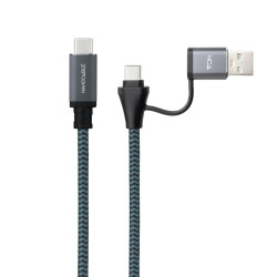 Cable USB 3.2 Tipo-C Nanocable 10.01.4113-COMB/ USB Tipo-C M | APLIUM