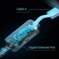 TP-Link UE300 adaptador y tarjeta de red Ethernet 1000 Mbit/ | APLIUM