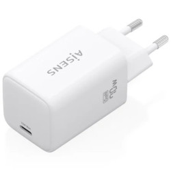 Cargador de Pared GaN Aisens ASCH-70W1P088-W/ 1xUSB Tipo-C/ | APLIUM