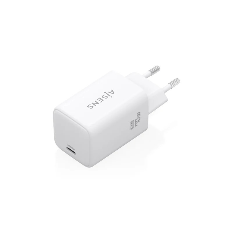 Cargador de Pared GaN Aisens ASCH-70W1P088-W/ 1xUSB Tipo-C/ | APLIUM