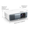 BenQ TK710 Proyector de alcance estándar 3200 lúmenes ANSI D | APLIUM