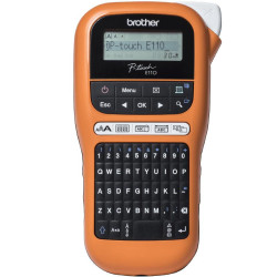 P-touch E110 German label