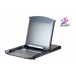ATEN KL1116VN-AXA-2XK06A1G - 16-Port 19" LCD CAT5e/6 KVM | APLIUM
