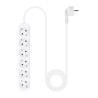 Regleta Nanocable 10.37.0006-NS/ 6 Tomas de Corriente/ Cable | APLIUM