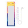 Regleta Nanocable 10.37.0006-NS/ 6 Tomas de Corriente/ Cable | APLIUM