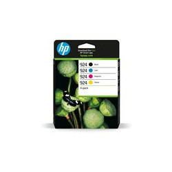 HP INC 6C3Z1NE - HP 924 - paquete de 4 - cián, magenta | APLIUM
