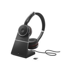 Jabra Evolve 75 Stereo Uc Incl Charging Stand And Link 370 | APLIUM