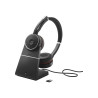 Jabra Evolve 75 Stereo Uc Incl Charging Stand And Link 370 | APLIUM