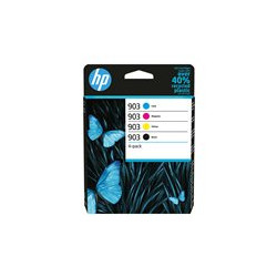 HP INC 6ZC73AE - HP 903 - paquete de 4 - negro, amarillo | APLIUM