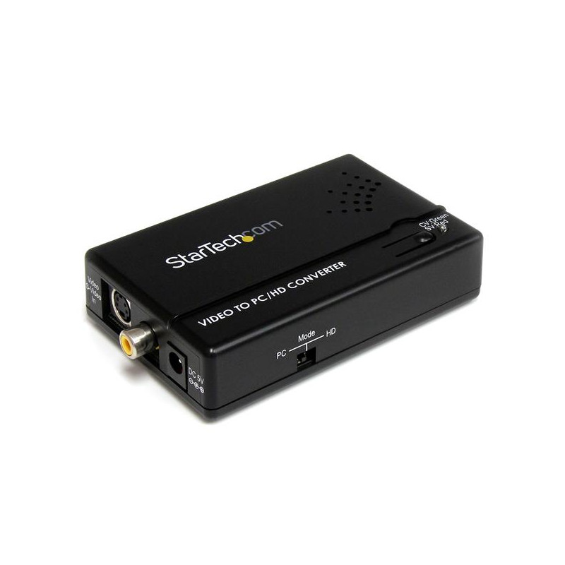 Composite S-Video to VGA Video Converter