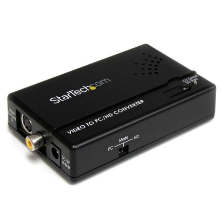 Composite S-Video to VGA Video Converter