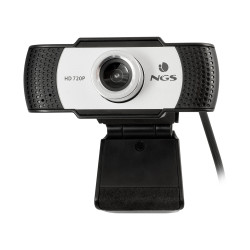 Webcam NGS Xpress Cam 720/ 1280 x 720 HD/ Blanco y Negro | APLIUM