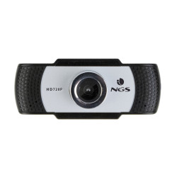 Webcam NGS Xpress Cam 720/ 1280 x 720 HD/ Blanco y Negro | APLIUM