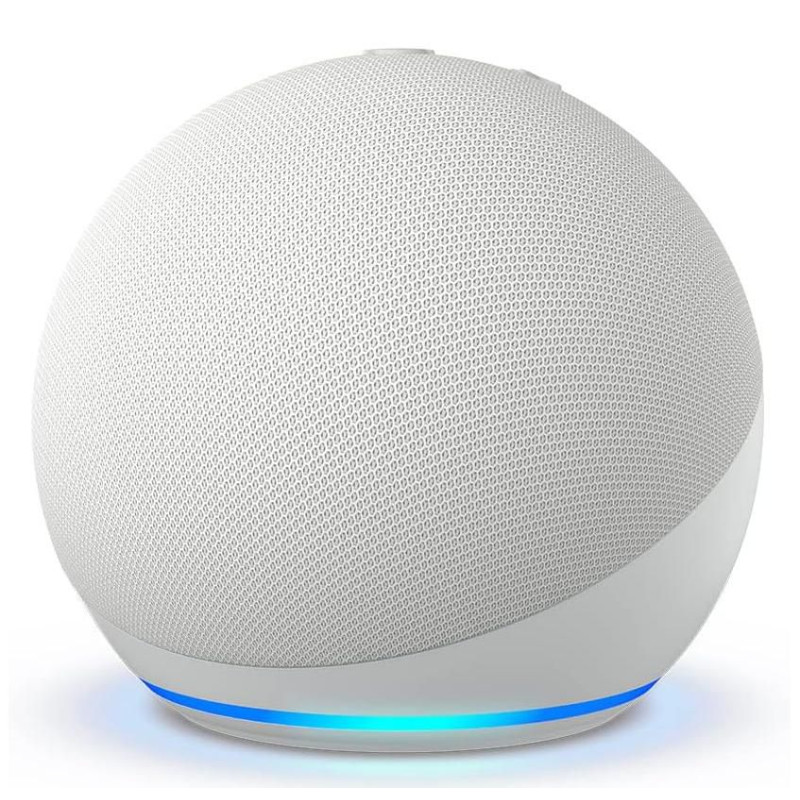 B09B94956P - Amazon Echo Dot Black 5 Gen With Alexa White | APLIUM