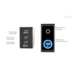 I-tec 100W Intelligent Charger Multiport USB Charger Uk Ver | APLIUM