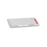 POP ICON KEYS KBD OFF WHITE ES