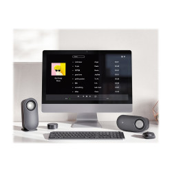 [Caja dañada] Logitech Z407 - Android Edition - sistema de altavoces - para PC - inalámbrico