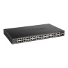 [Caja dañada] D-Link DGS 1250-52XMP - conmutador - 52 puertos - inteligente - montable en rack