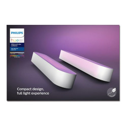 [Caja dañada] Philips Hue White and Color Ambiance Play - barra de luz - LED - 6.6 W - 16 millones de colores - 2000-6500 K…
