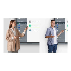 [Caja dañada] BenQ Board Essential RE8604 RE04 Series - 86" pantalla LCD con retroiluminación LED - 4K - para educación