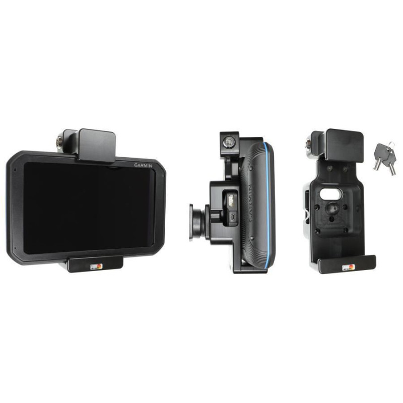 Holder with lock. With tilt