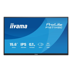 Iiyama P1671HSC-B1 - 15,6" Portable USB-C monitor, | APLIUM