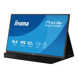 Iiyama P1671HSC-B1 - 15,6" Portable USB-C monitor, | APLIUM