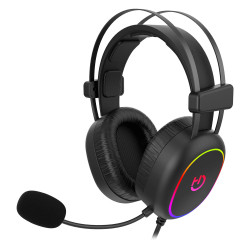 Auriculares Gaming con Micrófono Hiditec Erys ARGB/ Jack 3.5 | APLIUM