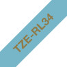 Tape/12mm gold on light blue