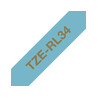 Tape/12mm gold on light blue