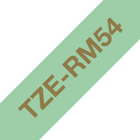 Tape/24mm gold on mint green