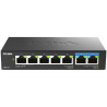 D-Link DMS-107/E - 7-PORT Unmanaged Switch 5X1G 2X2.5G | APLIUM