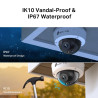 Domo IP Full Color de 4MP para exterior | APLIUM