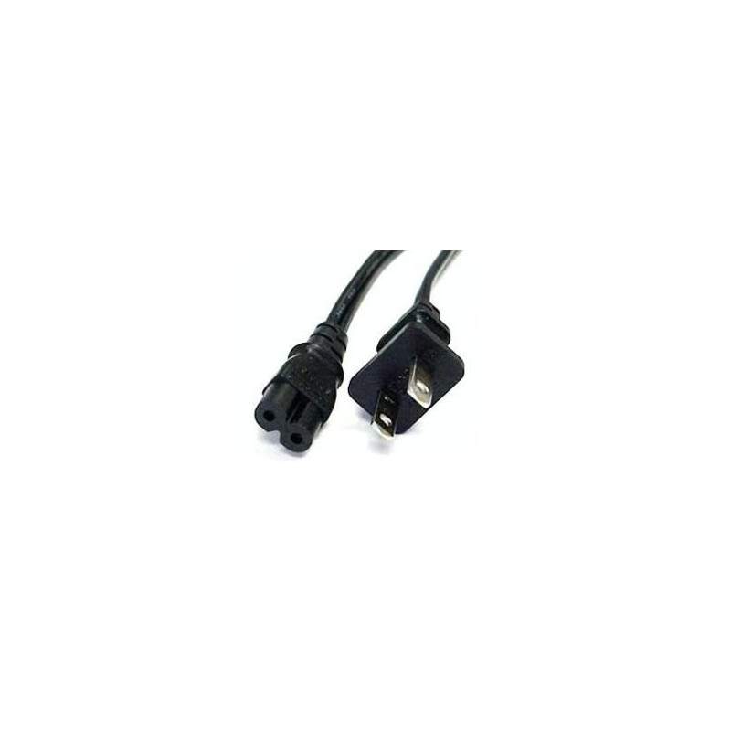 US 2-pin power cord for