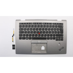 Silver keyboard cover for