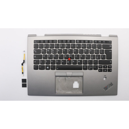 Silver keyboard cover for
