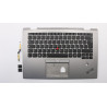 Silver keyboard cover for