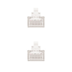 Cable de Red RJ45 UTP Nanocable 10.20.0410 Cat.6/ 10m/ Gris | APLIUM