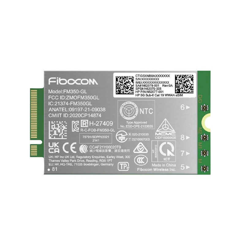 5G NR/4G WWAN