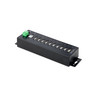 10-Port Industrial USB 2.0 HUB Metal