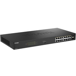 DGS-1018P/E - D-link Switch PoE 16XGE + 2XSFP Unmanaged | APLIUM