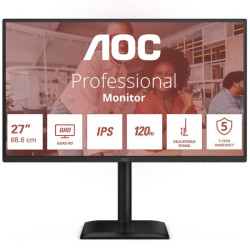 Monitor Profesional AOC Q27E4U 27"/ QHD/ Multimedia/ Regulab | APLIUM