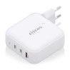 Cargador de Pared GaN Aisens ASCH-140W3P030-W/ 2xUSB Tipo-C/ | APLIUM