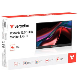 32401 - Monitor Portátil Verbatim Non-Touch Light 15.6" | APLIUM