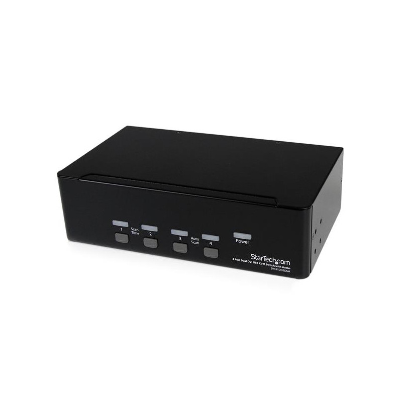 4 Port Dual DVI USB KVM Switch