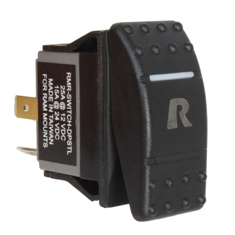 RAM DPST ROCKER SWITCH WITH