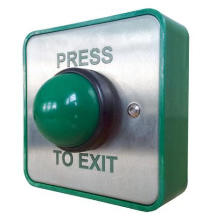 Green Dome Exit Button 01P/DR