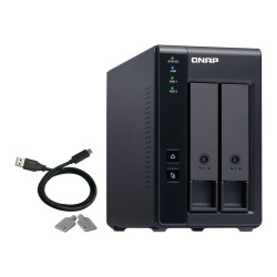 Qnap TR-002 - 2BAY Exp Unit / Das 1X USB 3.1 GEN2 Type C In | APLIUM