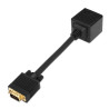 Duplicador SVGA Aisens A113-0080/ VGA Macho - 2x VGA Hembra | APLIUM